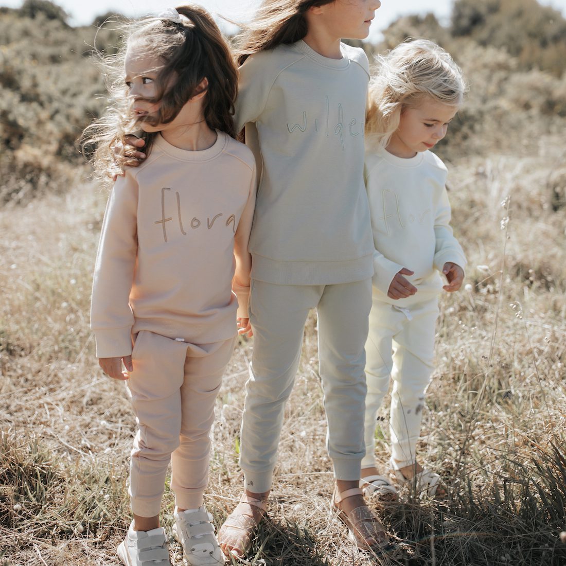 Flora Sweatshirt & Morgan Pant | Rose