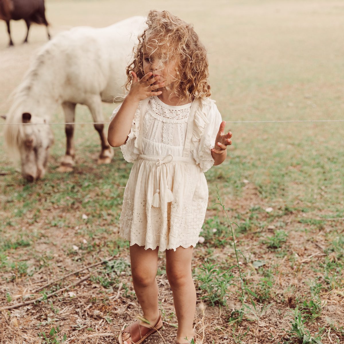 Off White Priya Blouse