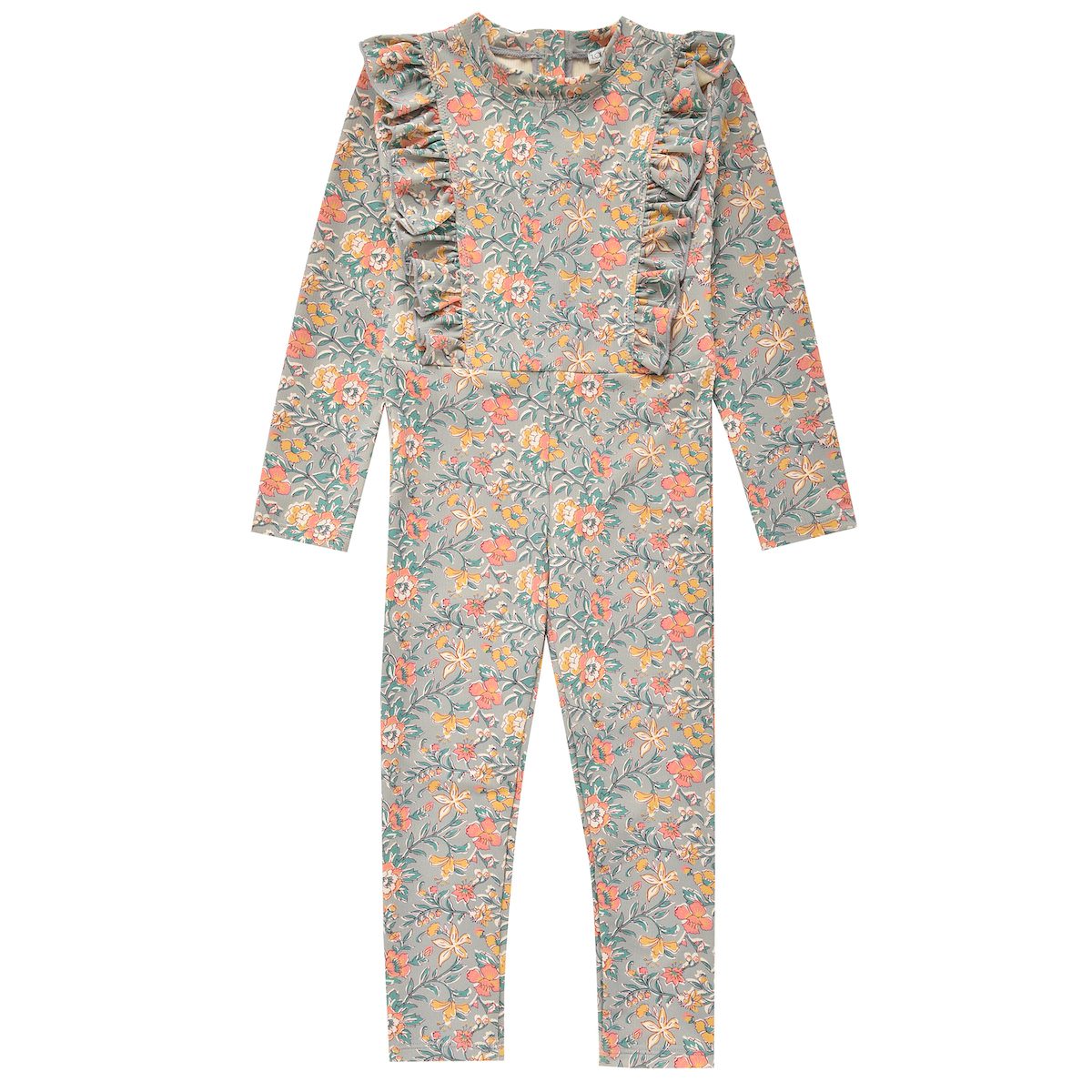 Water Flowers Linette Bathing Jumpsuit