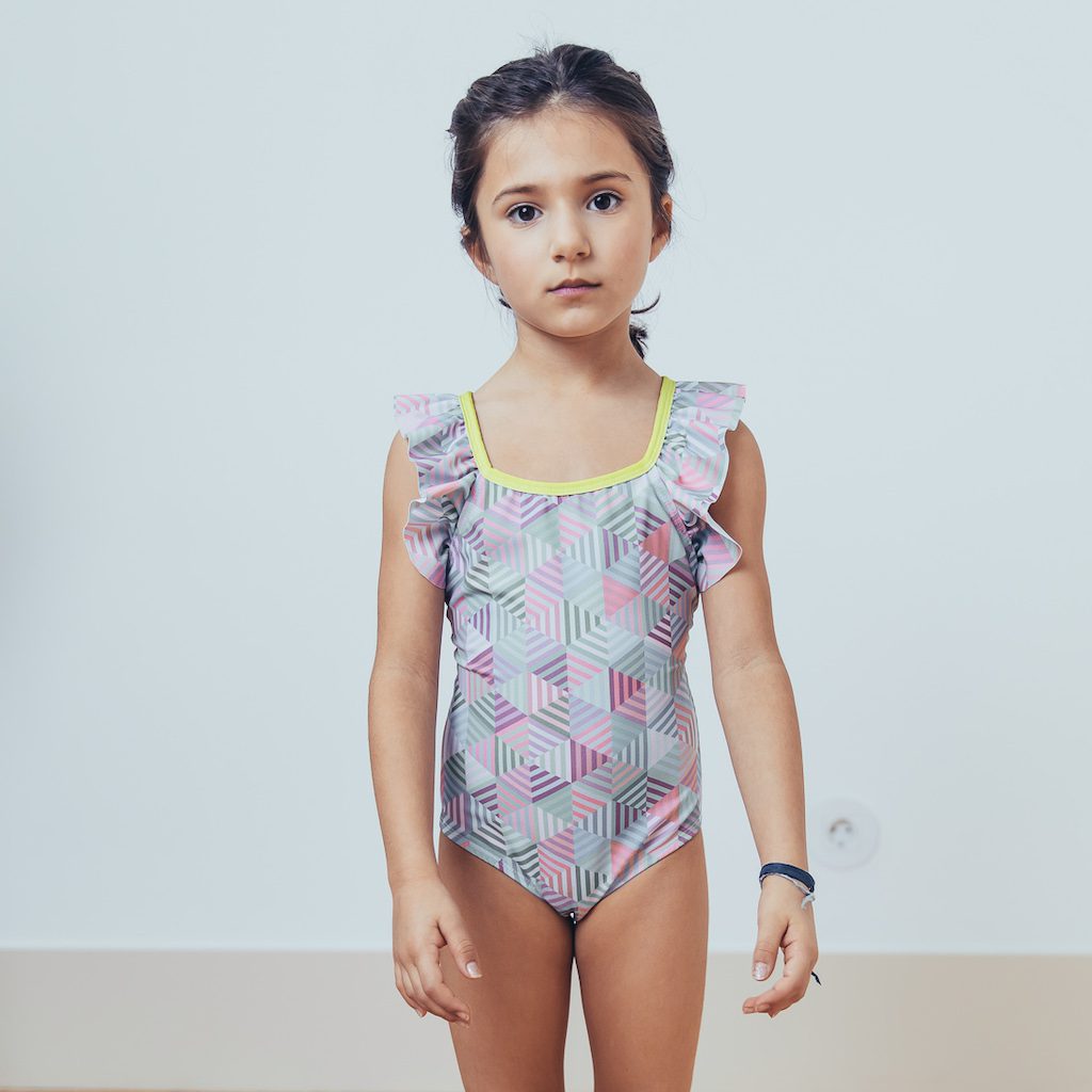 Geometric Swimsuit