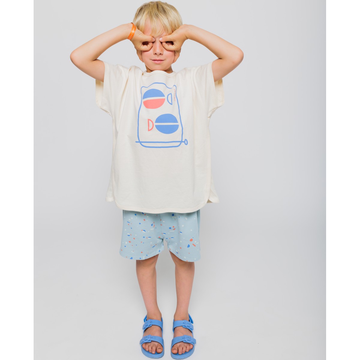 T-shirt Poisson Ecru