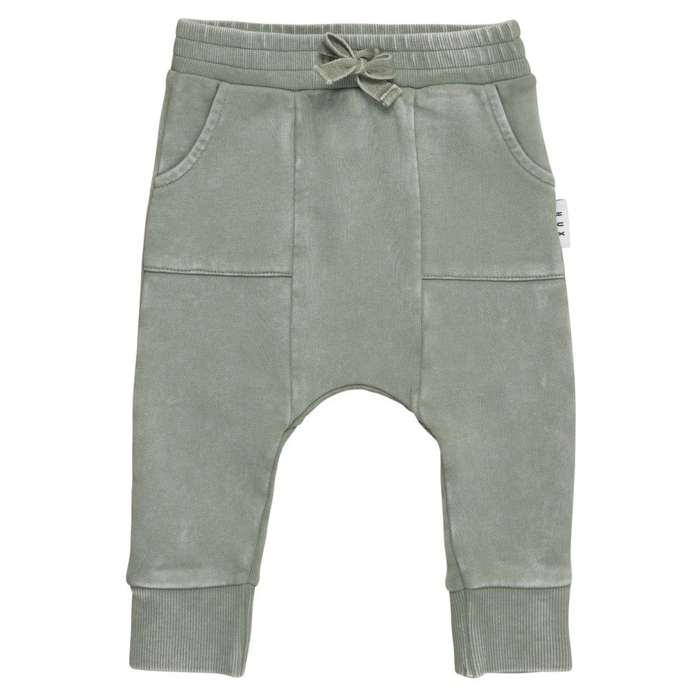 Vintage Fern Pocket Drop Crotch Pant