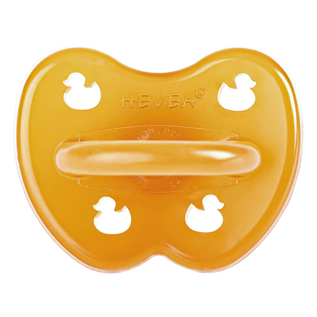 0+ Months Natural Rubber Pacifier Symmetrical | Natural