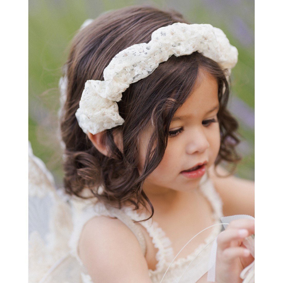 Gathered Headband | Ivory