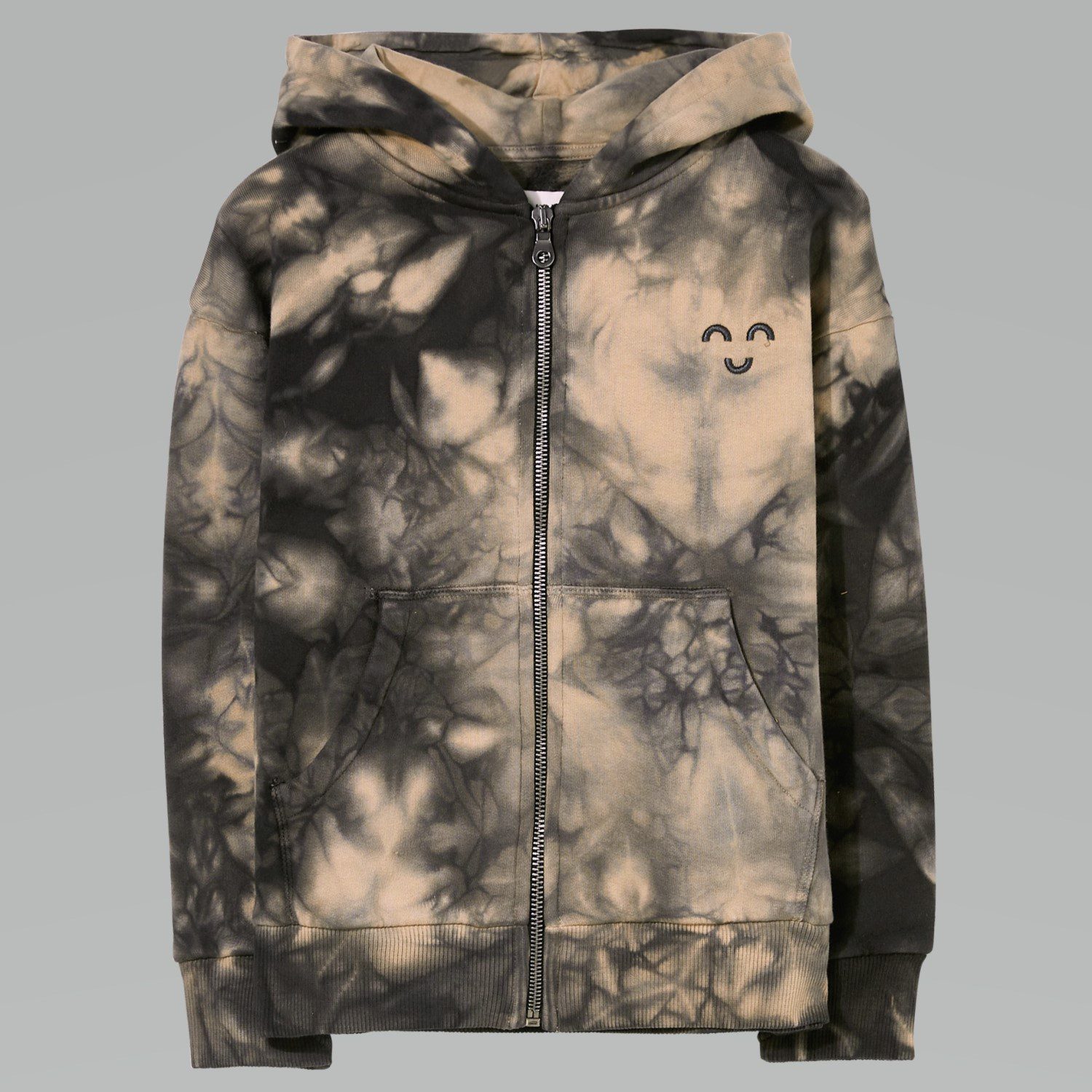 Joey Zipped Hoodie Tie & Dye