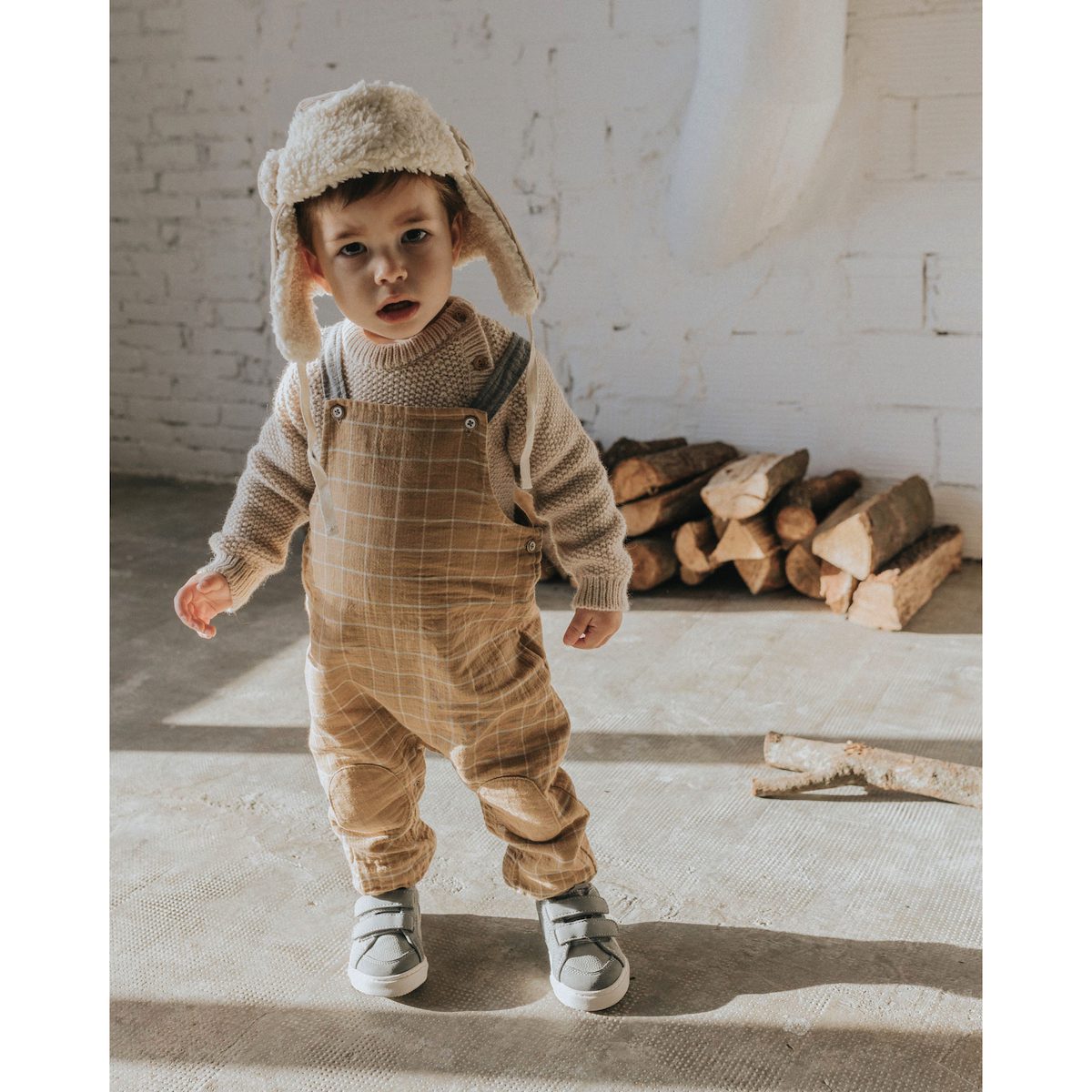 BB Check Dungaree