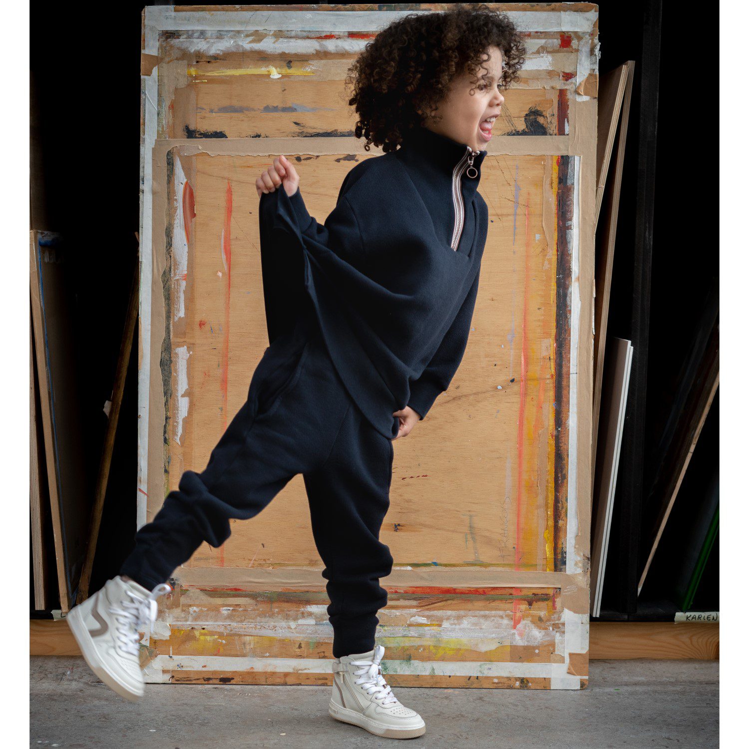 Aldo Sweater & Ottie Sweatpants | Ink
