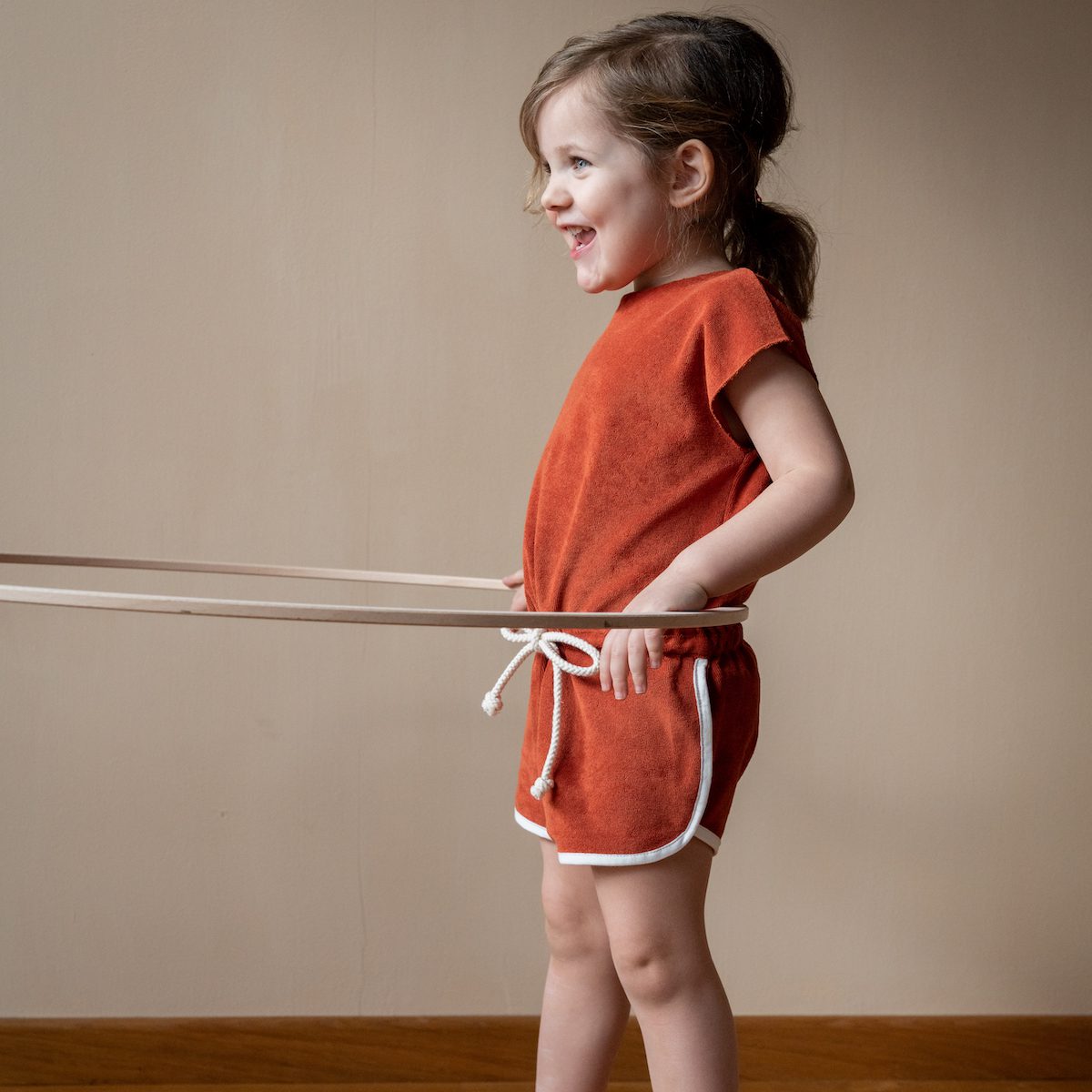 Joa Jumpsuit Terrycloth | Hazel Stripe