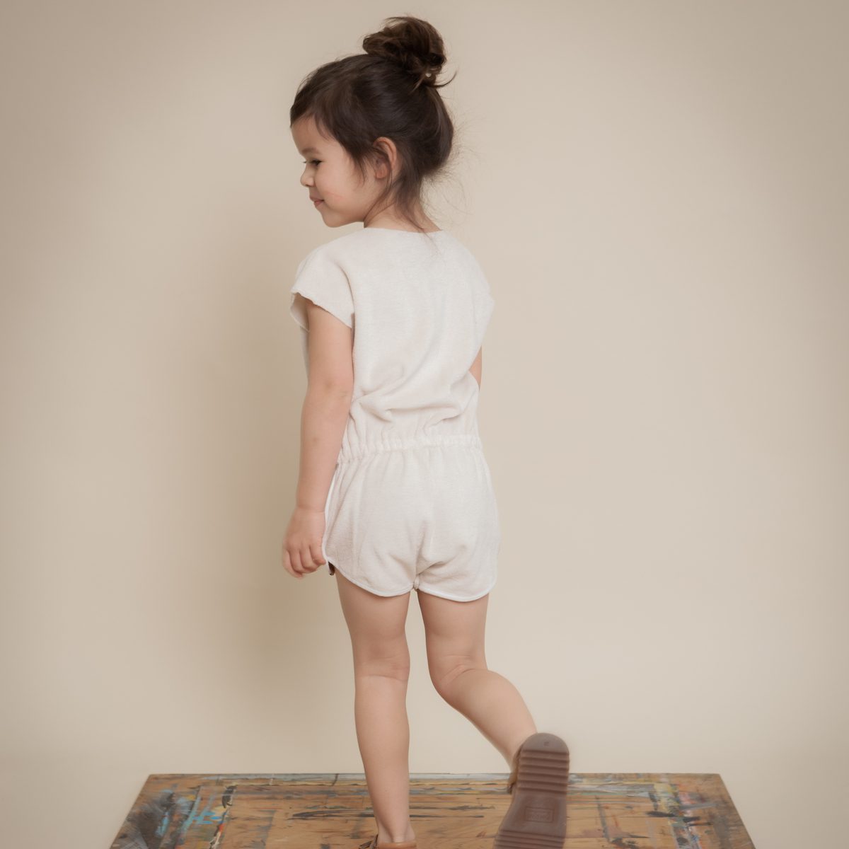 Joa Jumpsuit Terrycloth | Coral Blush