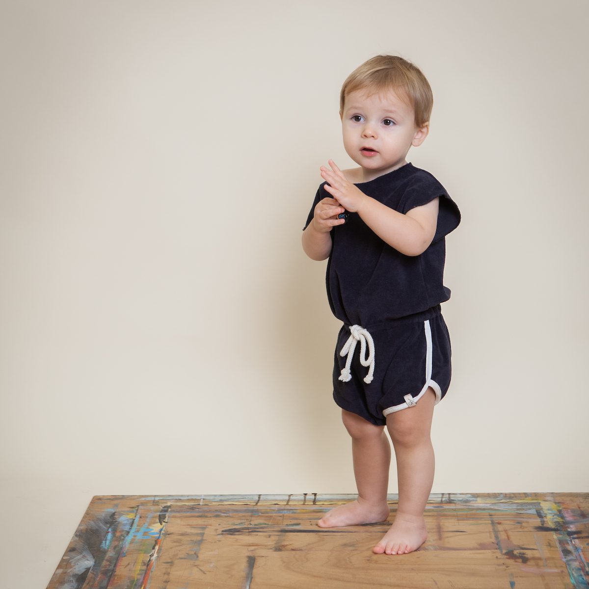 Joa Jumpsuit Terrycloth | Ink