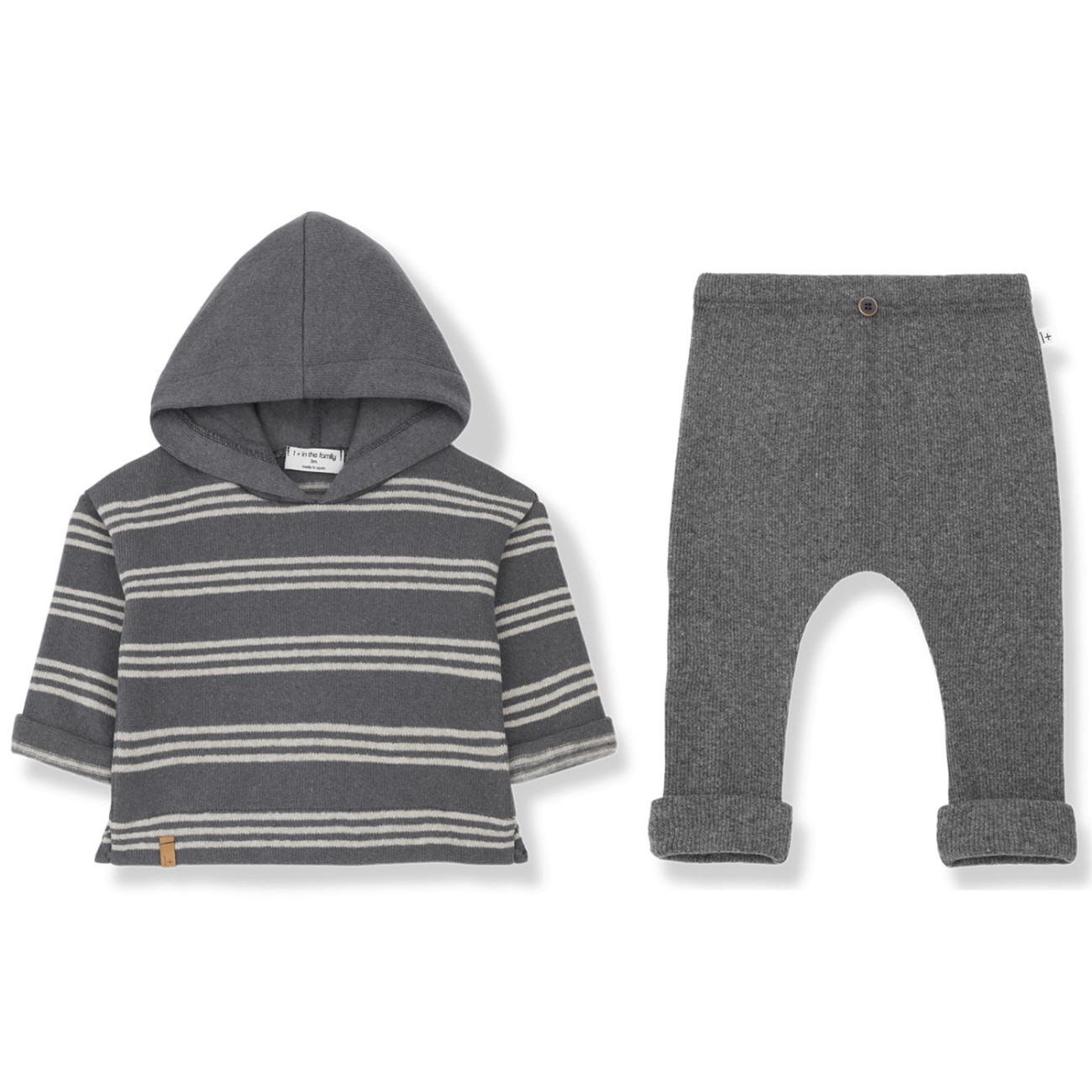 Leandre Top & Marti Bottoms | Grey