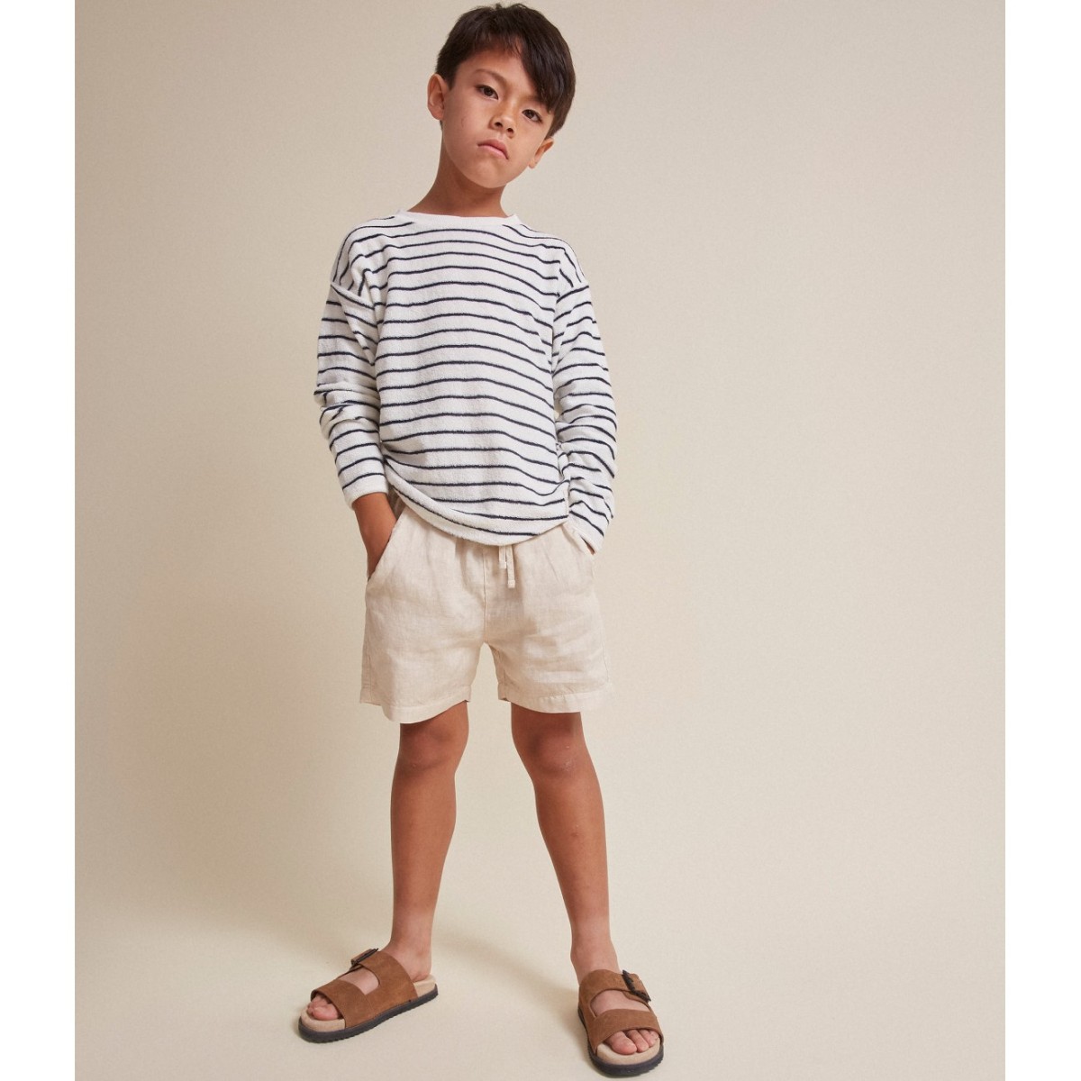 Linen Bermuda