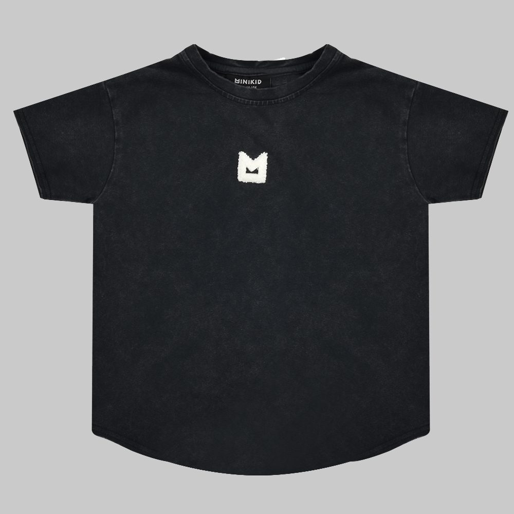 M T-Shirt | Vintage Black