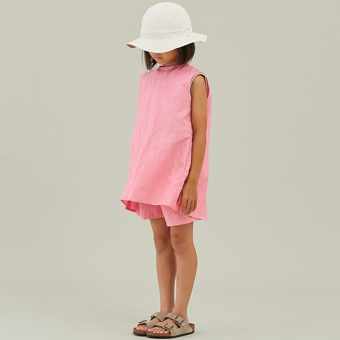Linen Blend Tunic & Shorts