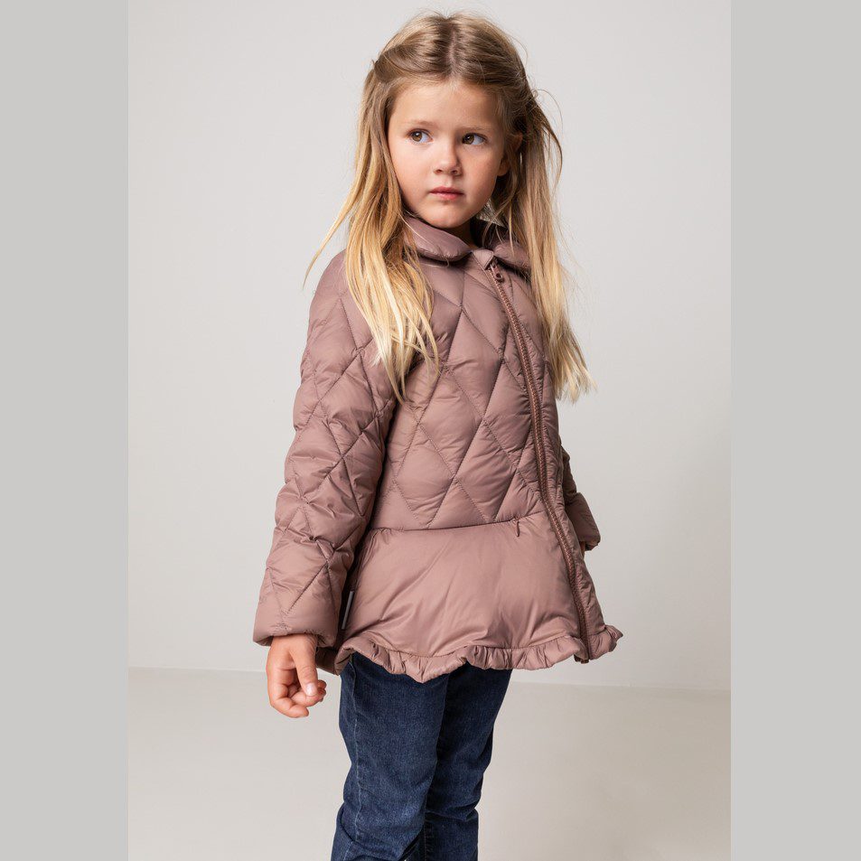 Olia Puffer Jacket | Rose Brown