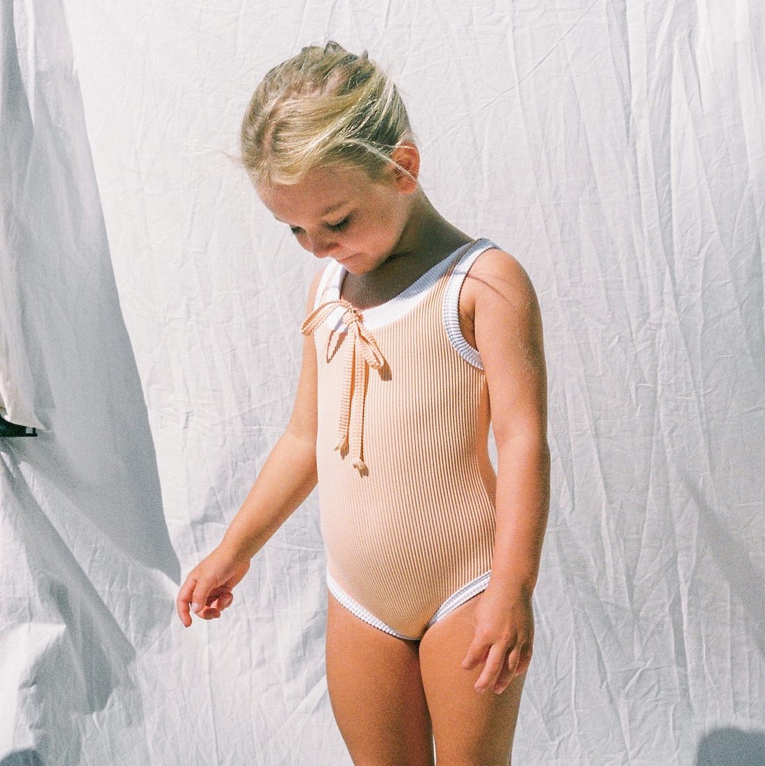 Mini Band Onepiece | Marine
