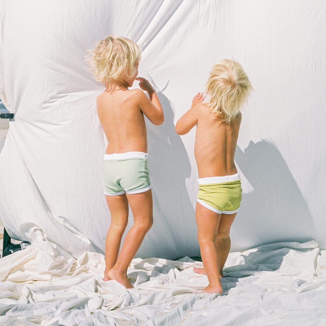 Mini Band Rashie & Band Short | Plum
