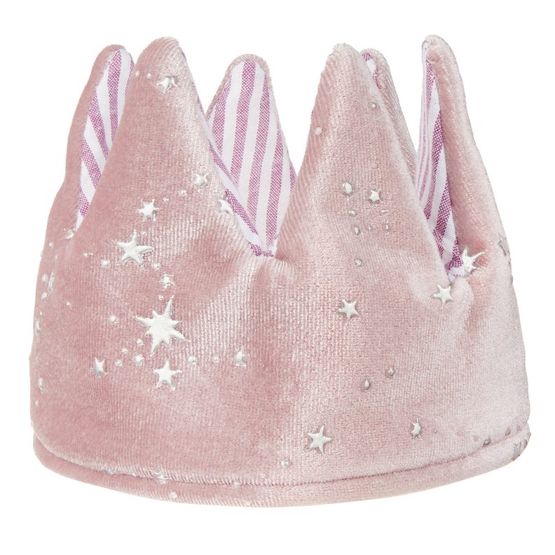 Mystical velvet crown | Pink