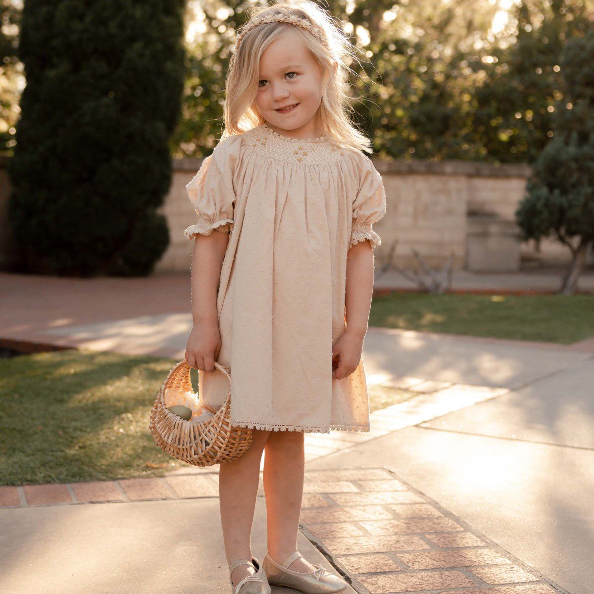 Maddie Dress | Ecru