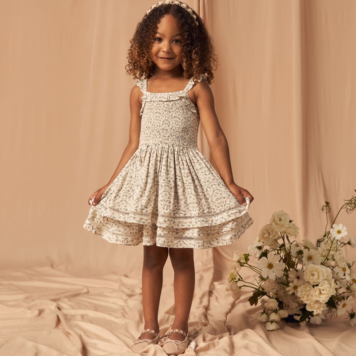 Birdie Dress | Cypress Stripe