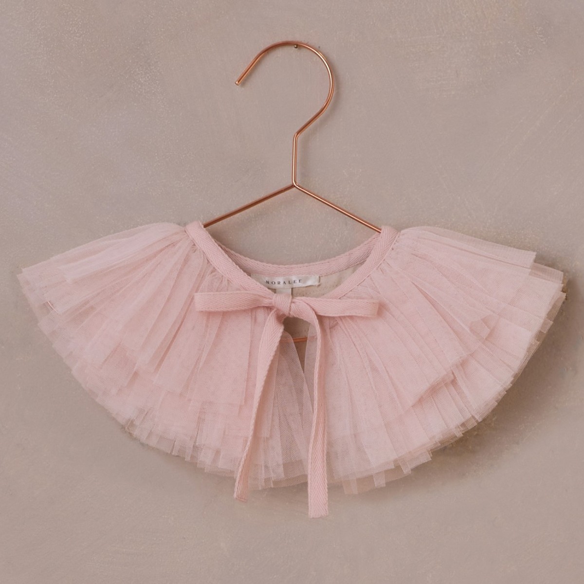 Ruffle Tulle Collar | Blush