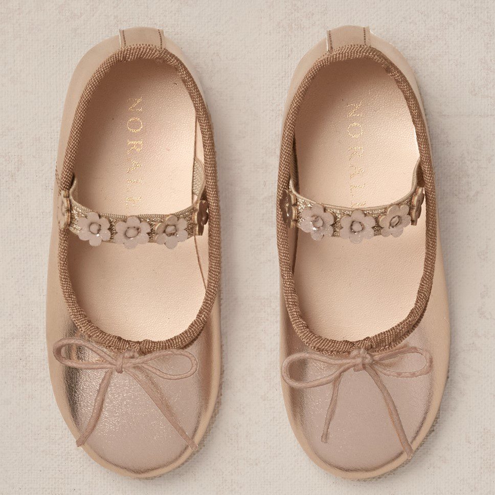 Ballet Flats |  Mocha Metallic