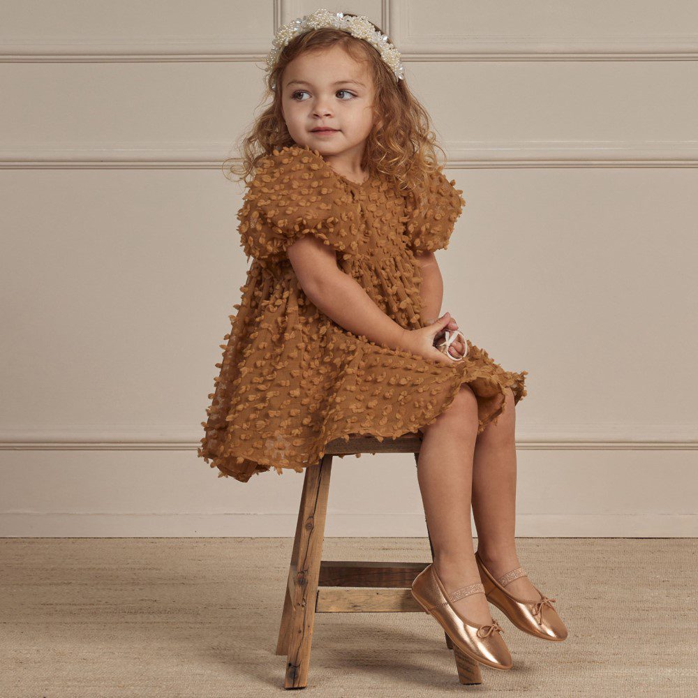 Luna Dress | Golden