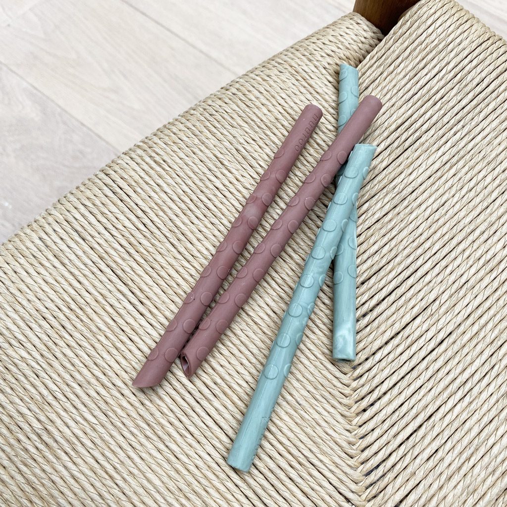 Ada Silicone Straws | Red Mix