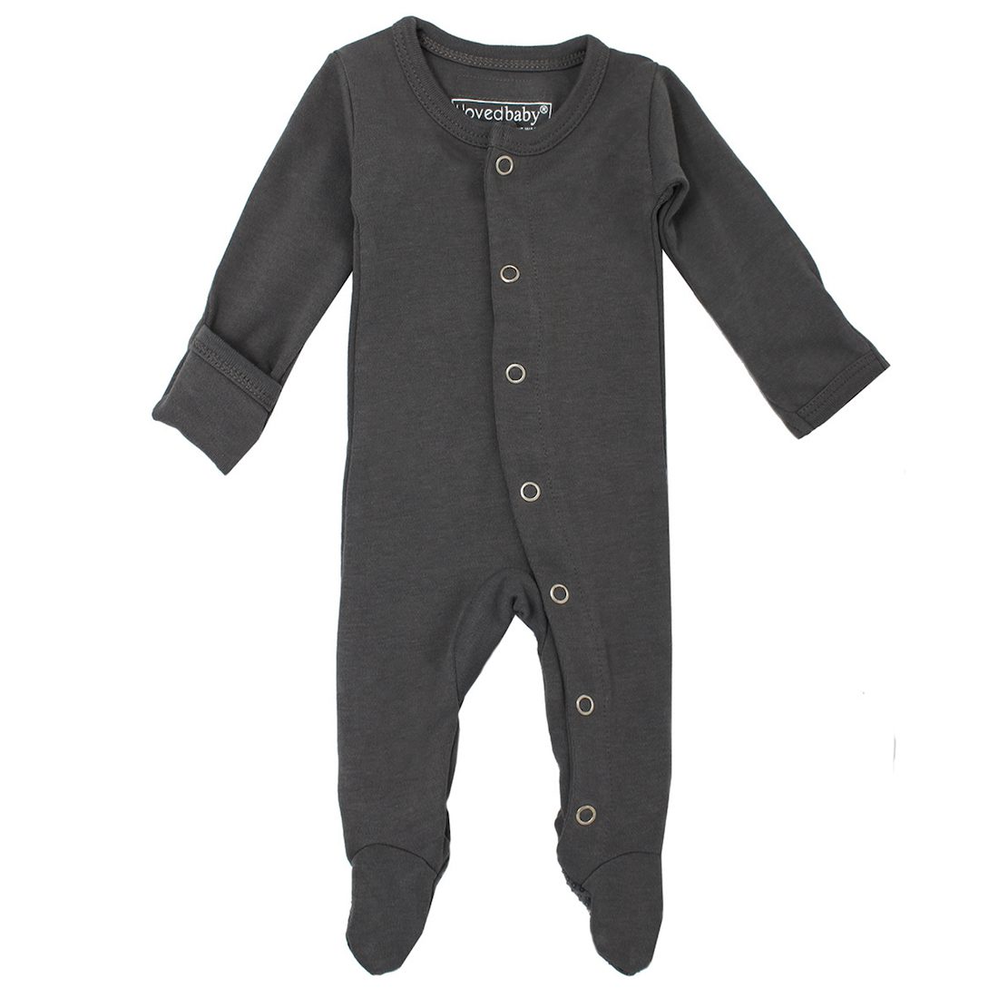 Organic Footie | Gray