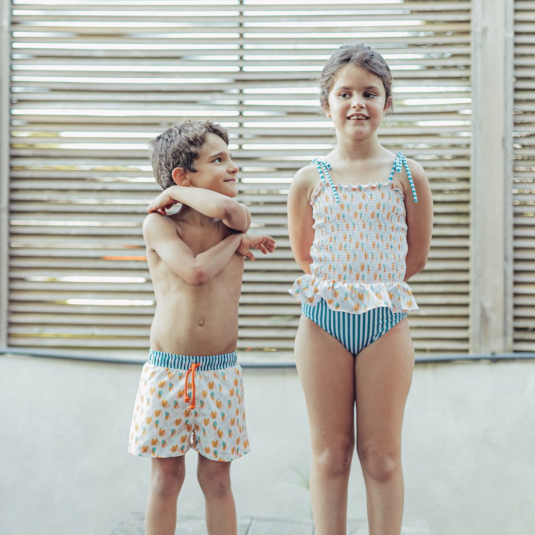 Pears & Stripes Swimsuit