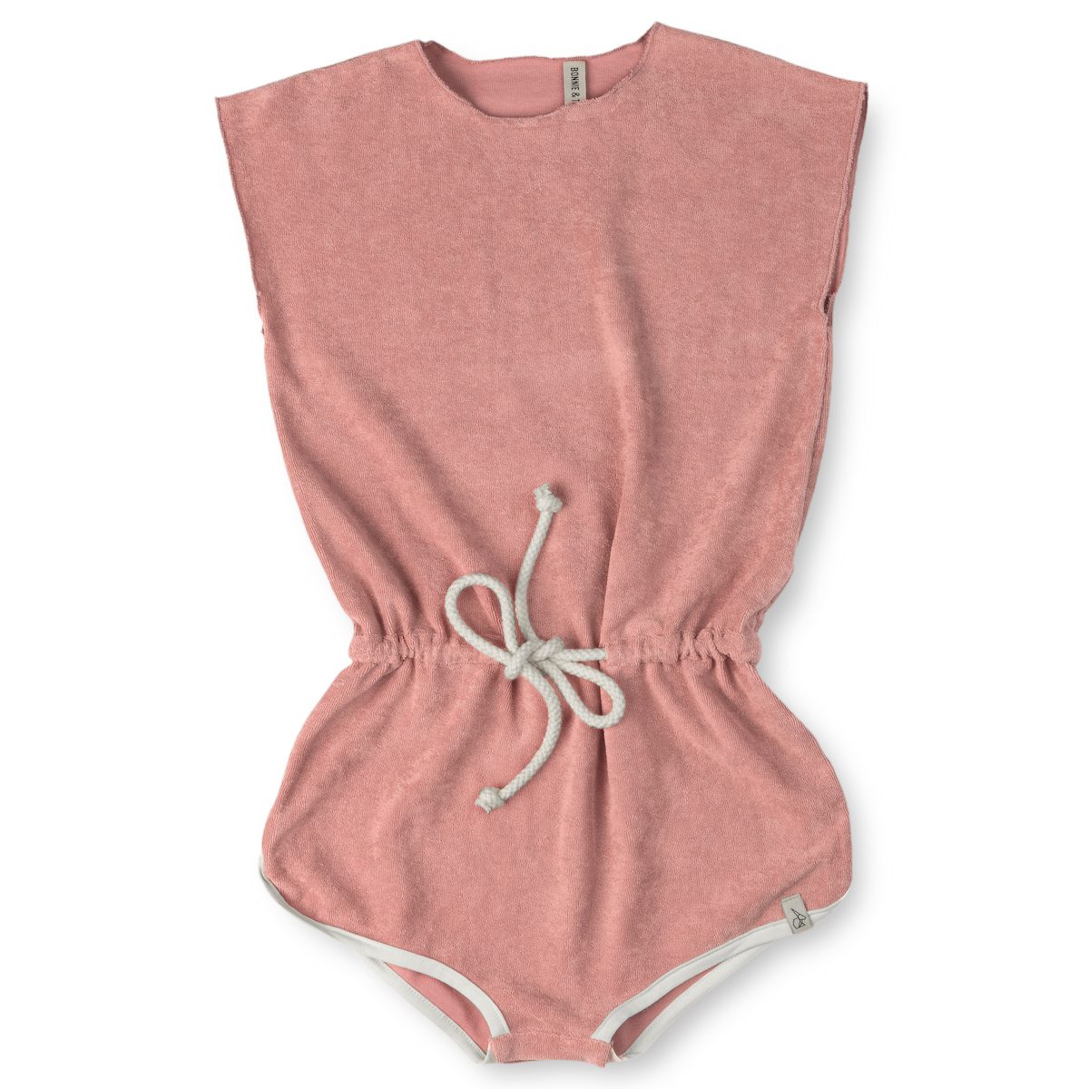Joa Jumpsuit Terrycloth | Coral Blush