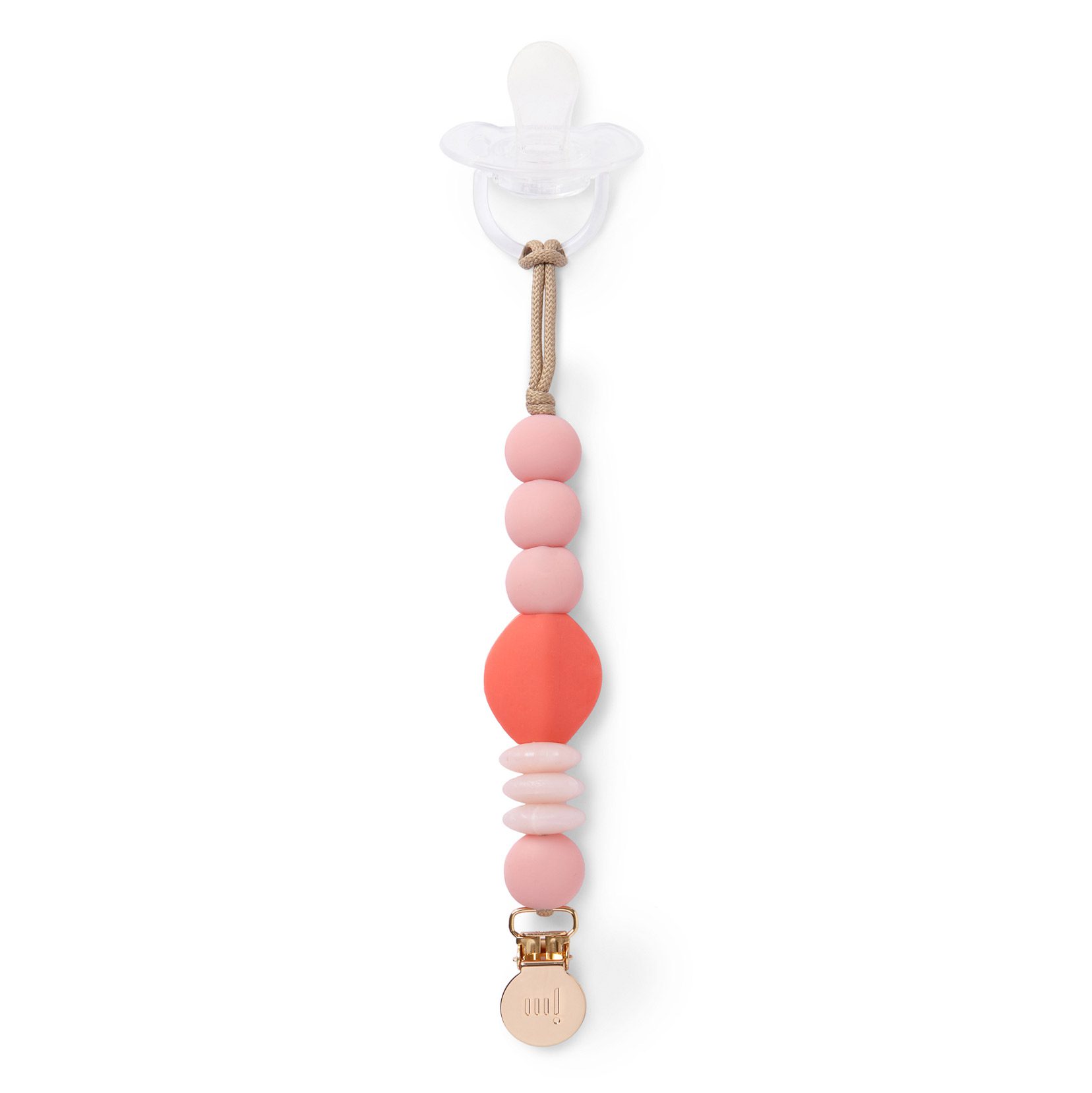 Rose Pacifier Clip