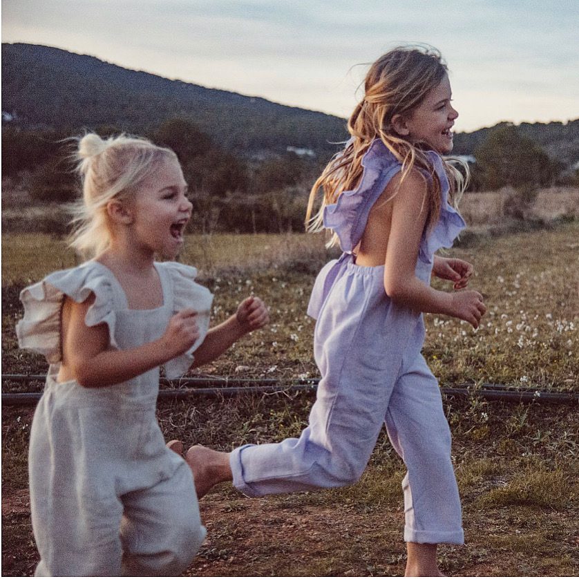 Florence Dungarees | Lavender