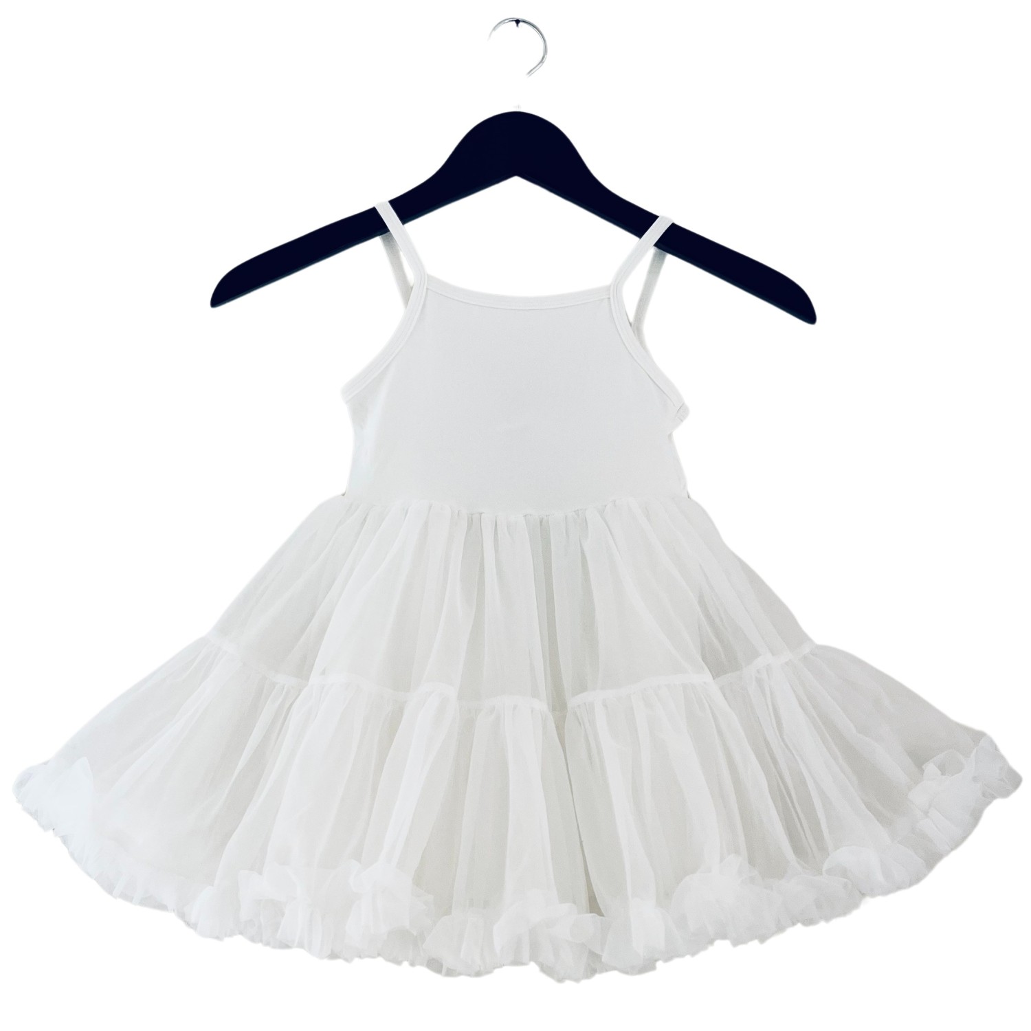 Pettiskirt Tutu Dress | White