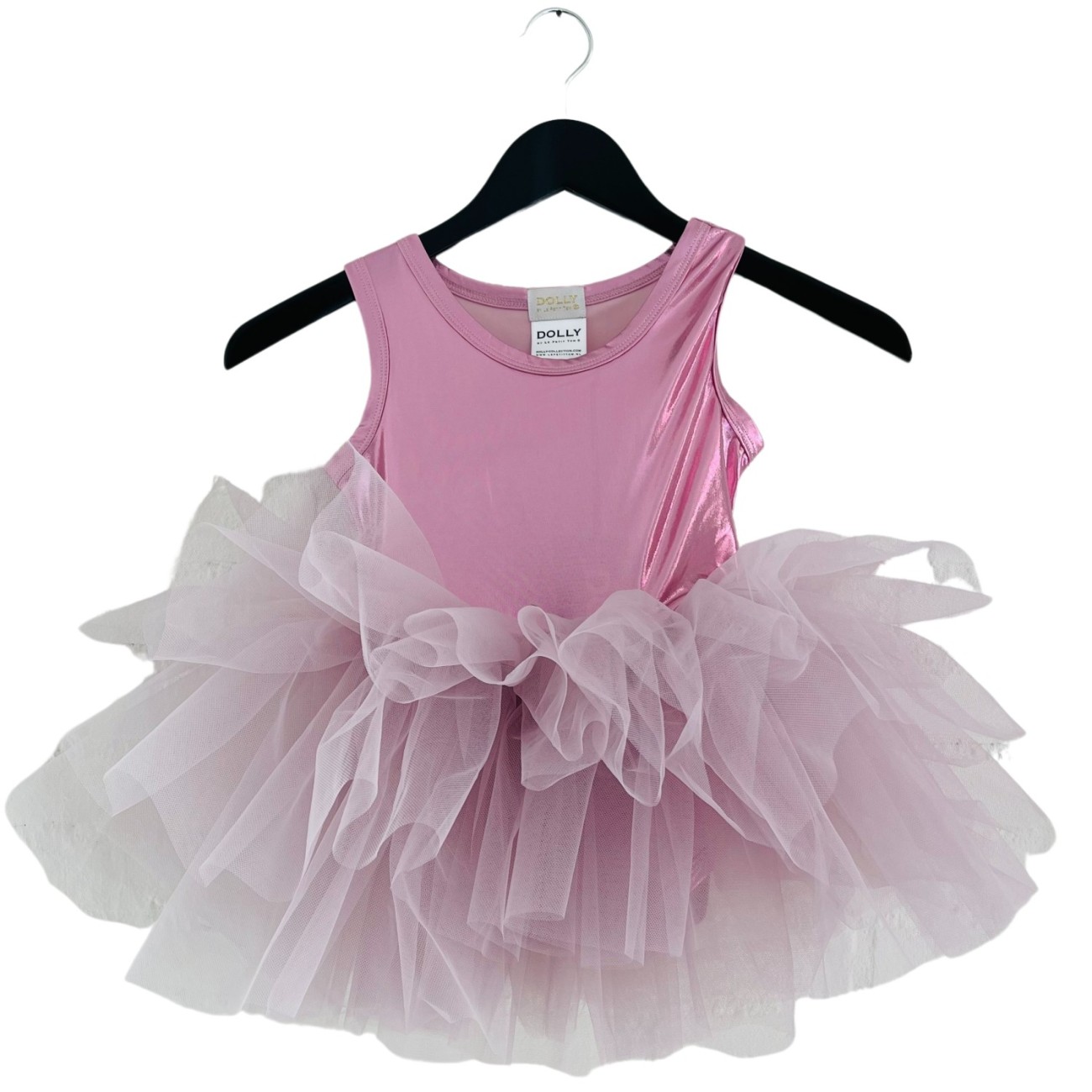 Metallic Timeless Tutu Dress | Pink