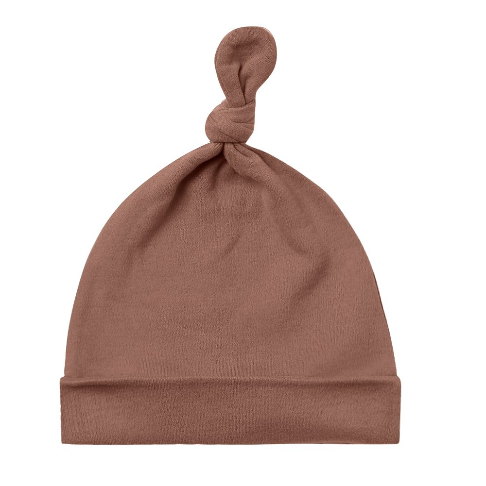 Knotted Baby Hat | Pecan