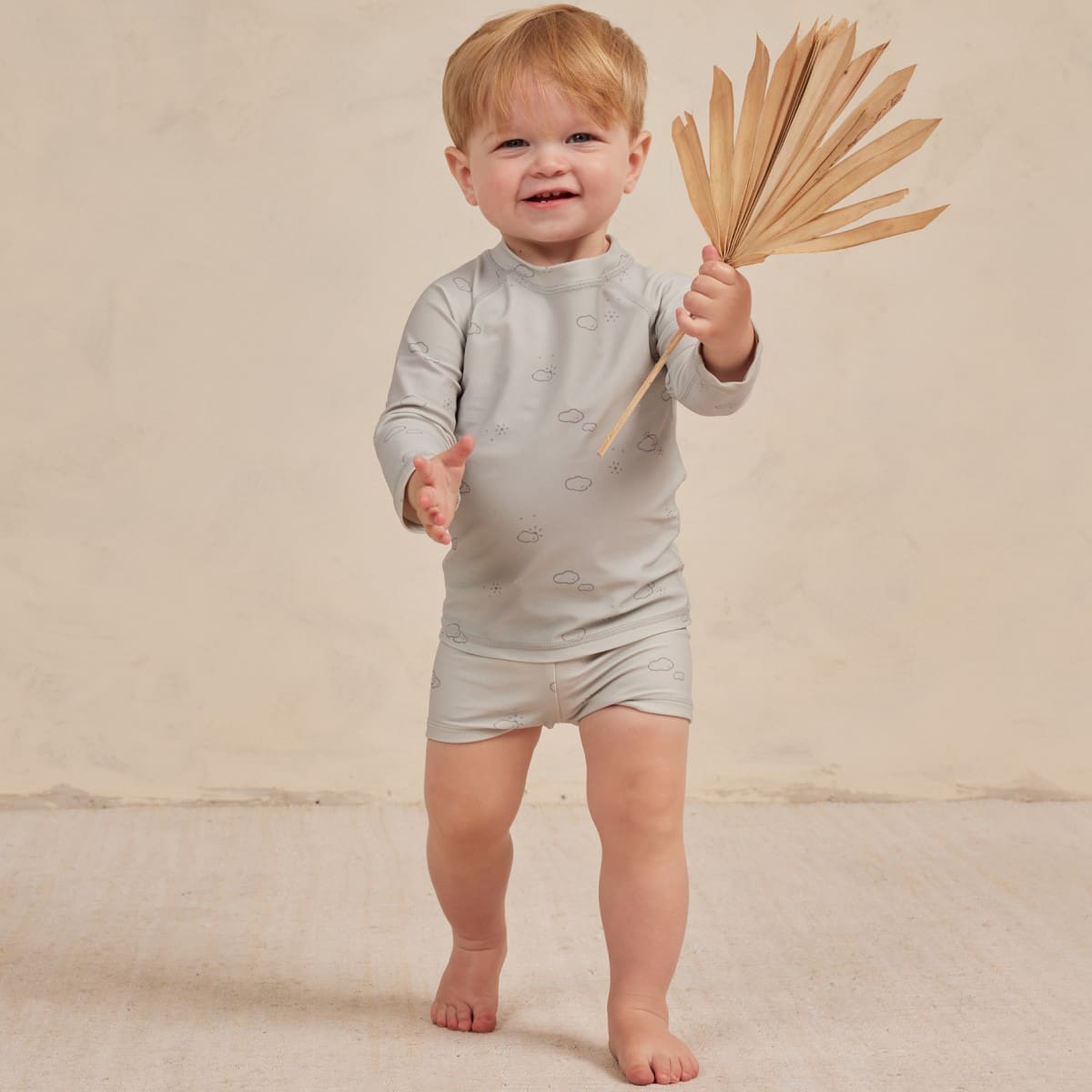 Finn Rashguard + Short Set | Sunny Stripe