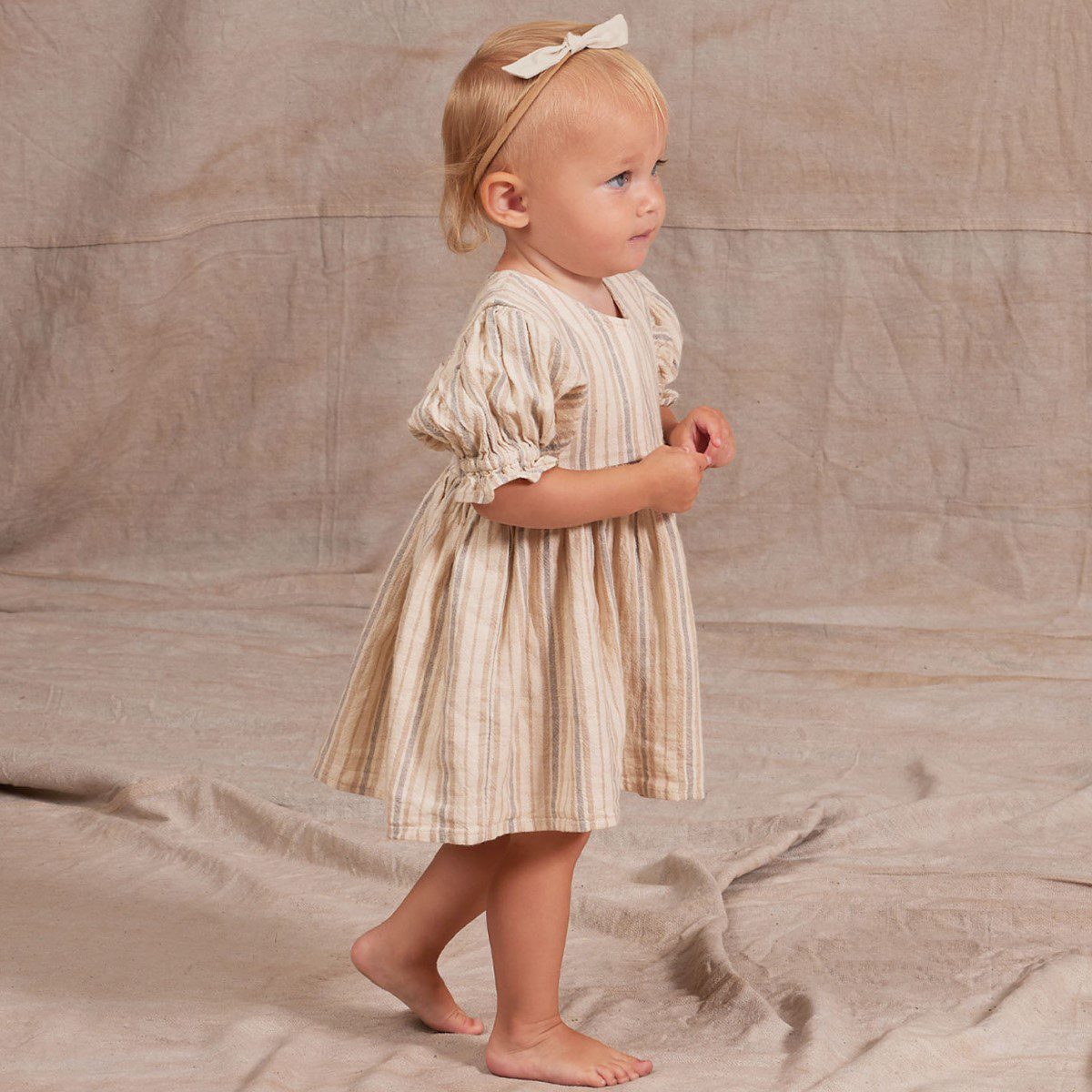 Jolene Dress | Rustic Stripe