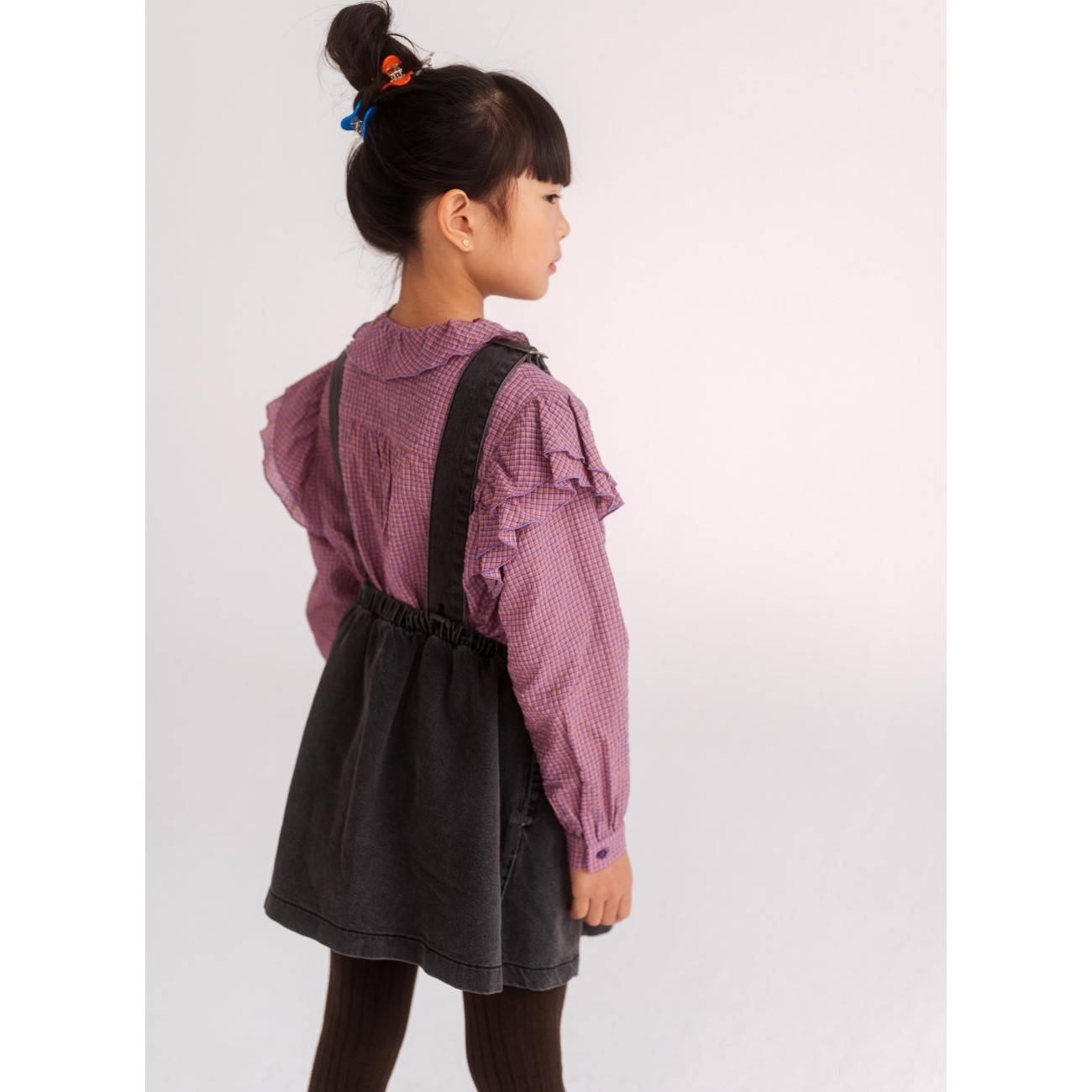 Salopette Dress | Medium Grey