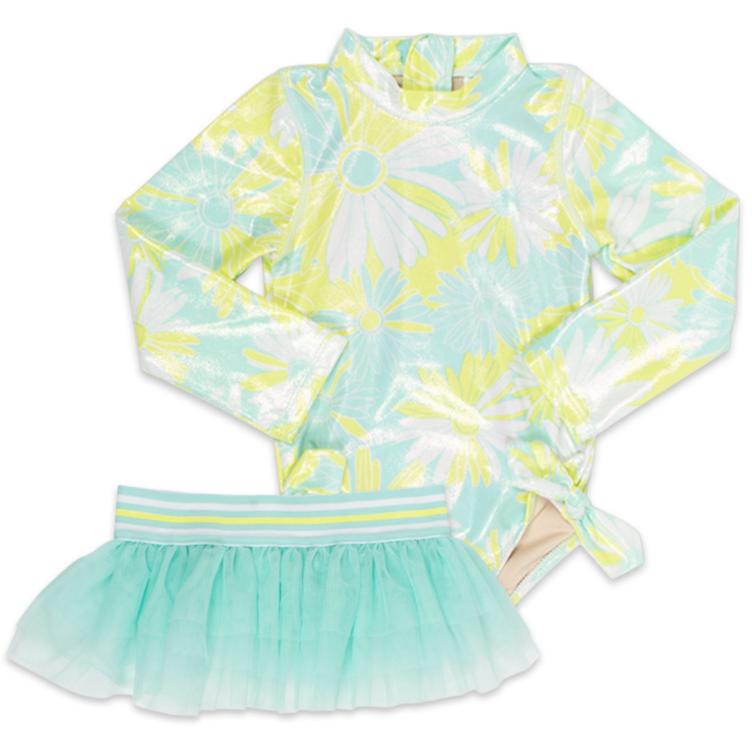 Daisy Mint One-Piece W/ Tutu