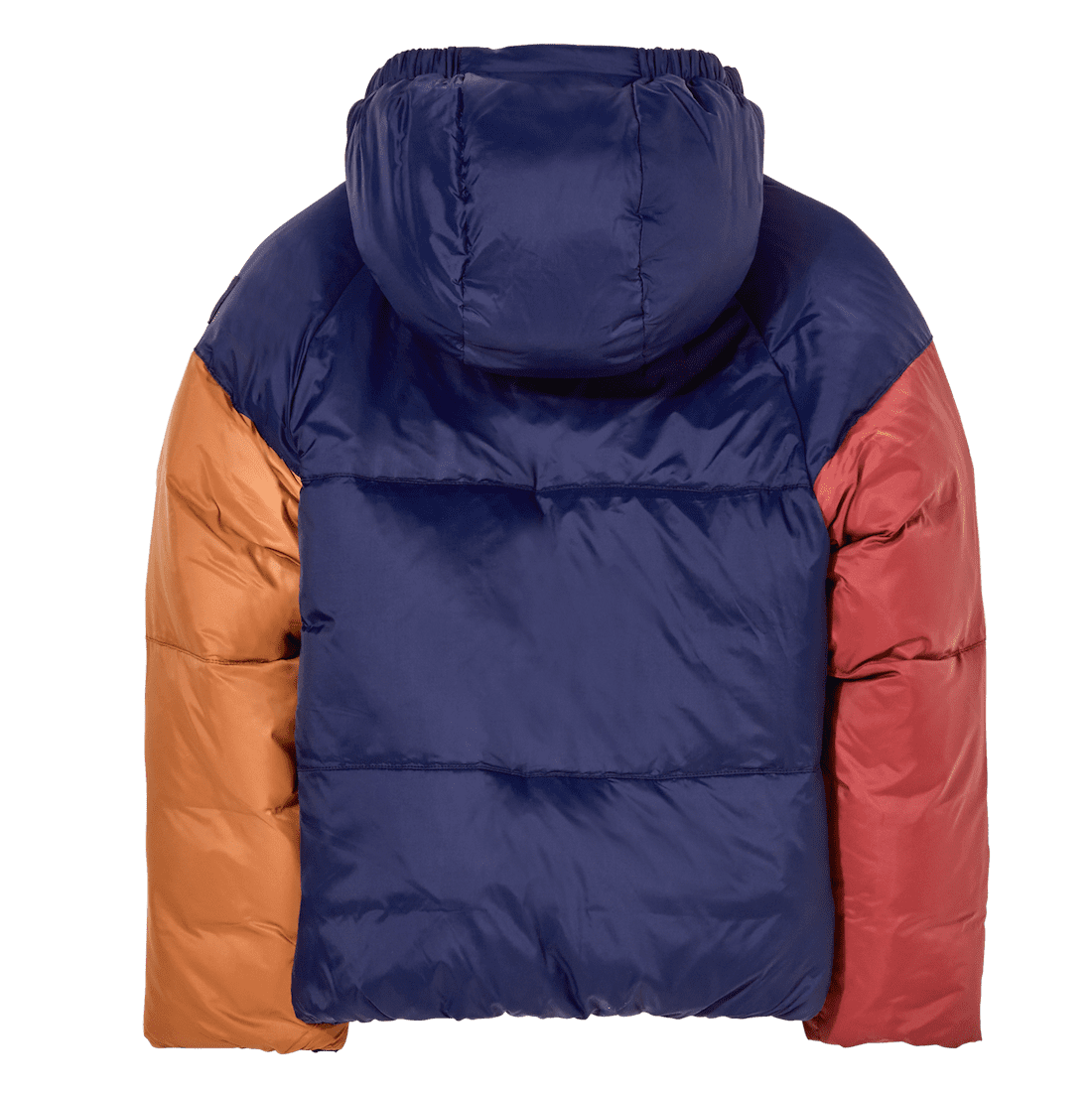 Snowscout REVERSIBLE Navy Colorblock Down Jacket