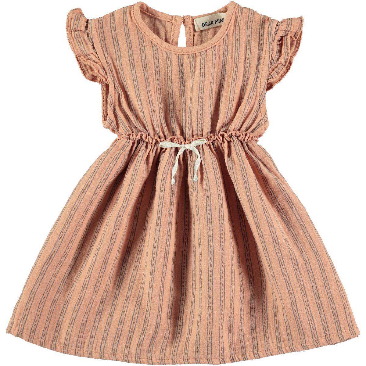 Salmon Stripes Dress