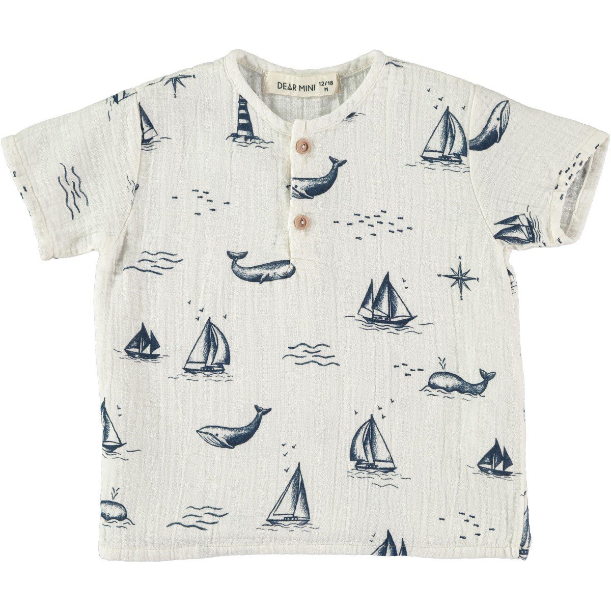 Marine T-Shirt & Blanes Pants | Ecru/Sand