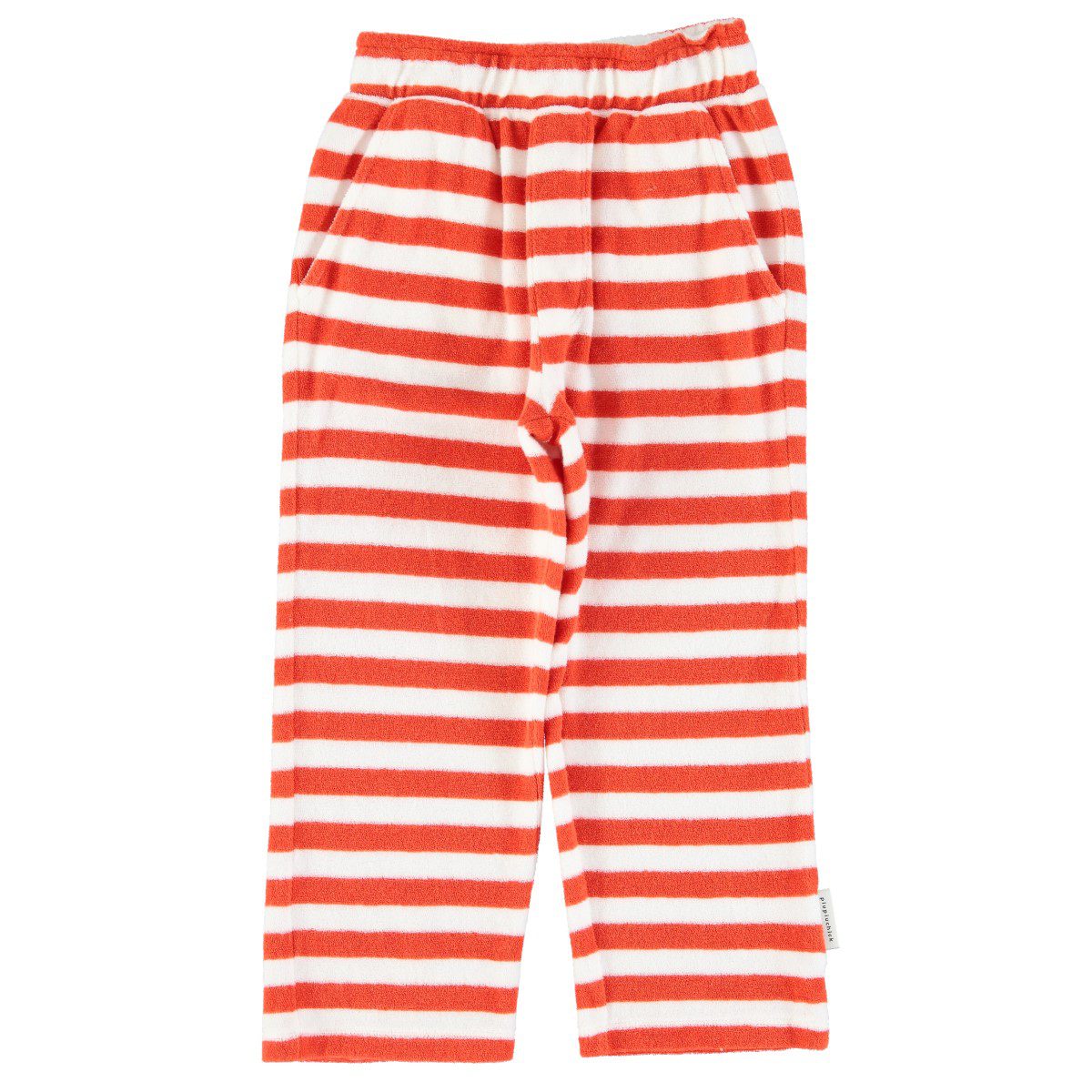Trousers | Red & Ecru Stripes
