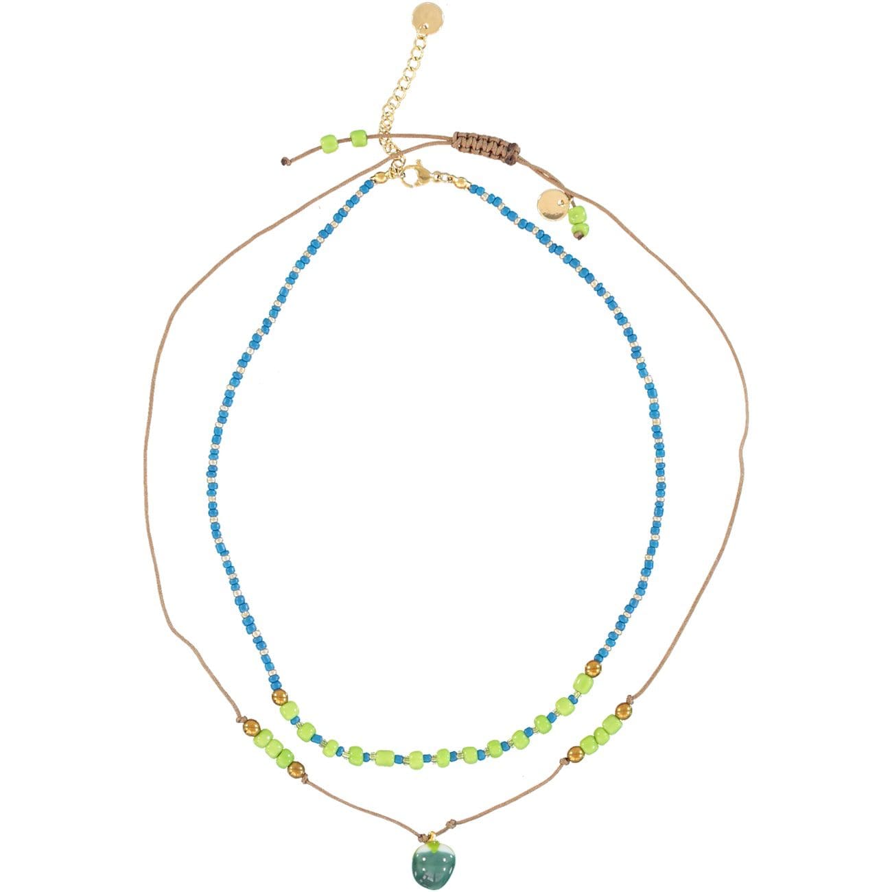 Necklaces | Green & Blue