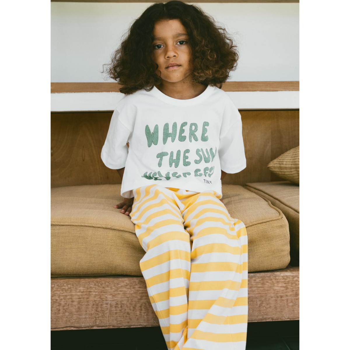The Sun Graphic Crop Tee