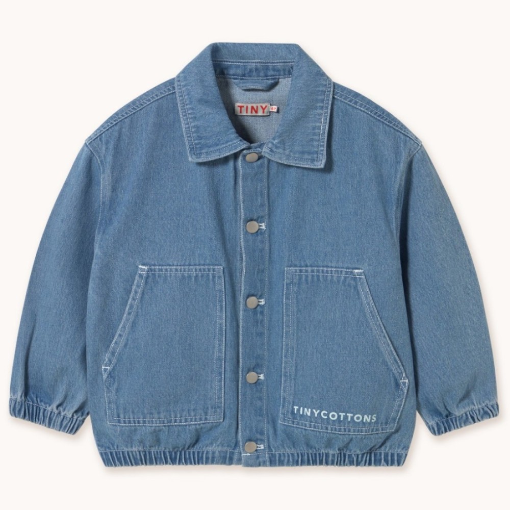 Graphic Denim Jacket