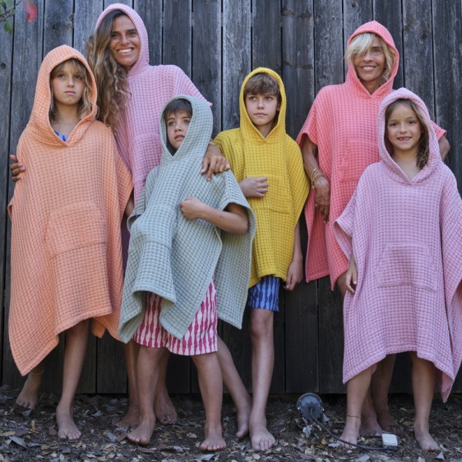 Beach Poncho | Papaya