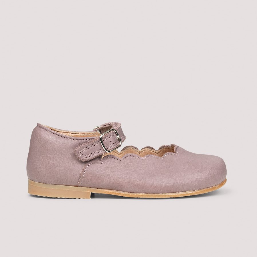 Scallop Mary Jane | Lavender