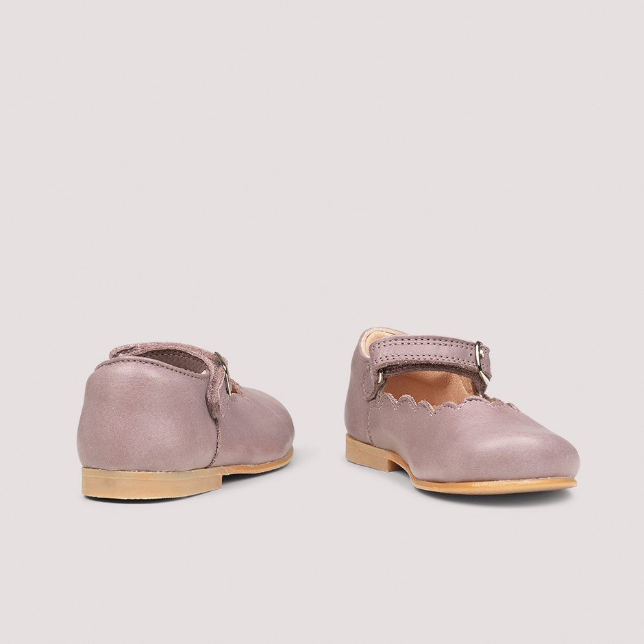 Scallop Mary Jane | Lavender